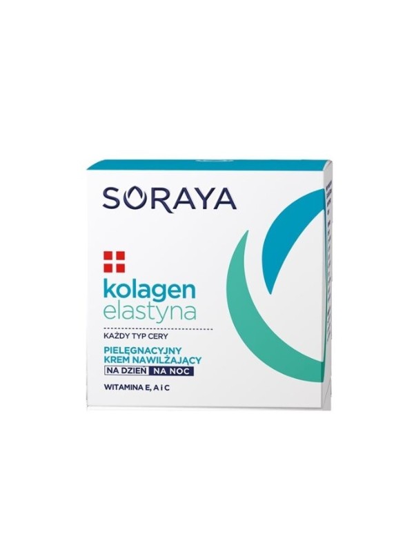 Soraya Collagen + Elastin Pflege Feuchtigkeitsspendende Gesichtscreme Tag/Nacht 50 ml