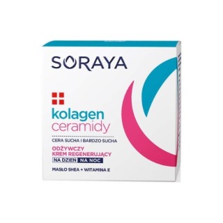 Soraya Collagen + Ceramides nährende regenerierende Gesichtscreme Tag/Nacht 50 ml