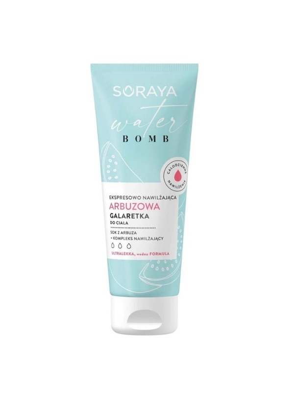 Soraya Water Bomb ausdrücklich feuchtigkeitsspendendes Wassermelonen-Körpergelee 200 ml