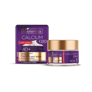 Bielenda CALCIUM + Q10 geconcentreerde, actief verstevigende Anti-rimpel gezichtscrème 40+ voor de dag 50 ml