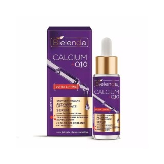 Bielenda CALCIUM + Q10 konzentriertes, aktiv straffendes Anti-Falten- Serum Tag/Nacht 30 ml