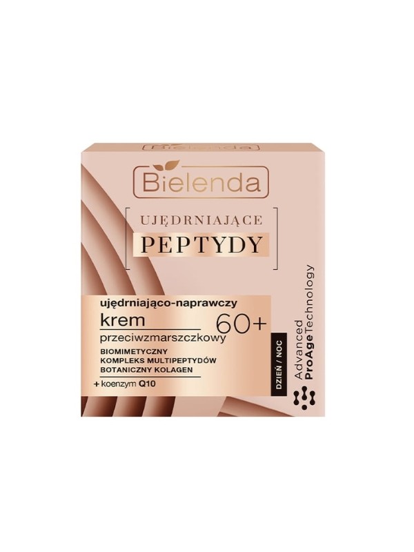 Bielenda Ujędrniające Peptydy Anti-Falten-Gesichtscreme 60+ Straffende und reparierende 50 ml