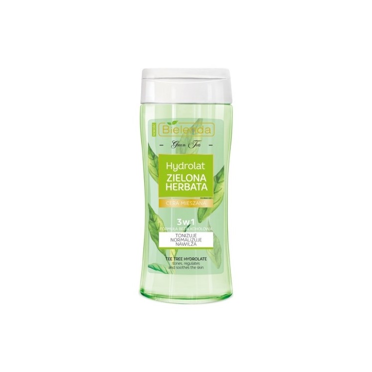 Bielenda Groene Thee Gezichtshydrolaat 3in1 200 ml