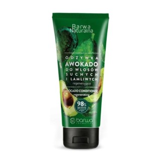 Barwa Naturalna Conditioner voor droog en broos haar Avocado in tube 200 ml