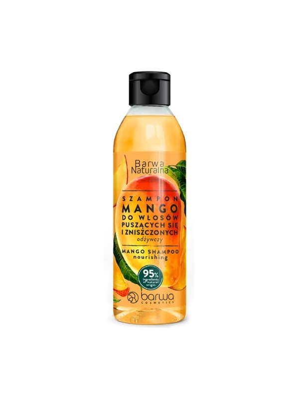 Barwa Naturalna Shampoo for frizzy and damaged hair Mango 300 ml