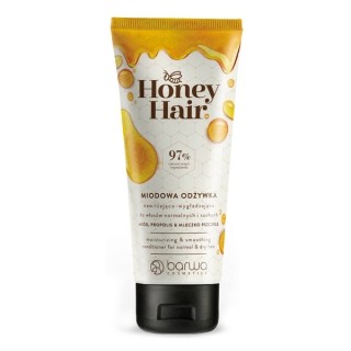 Barwa Honey Hair Moisturizing and smoothing Conditioner for normal and dry hair Honey, Propolis & Royal Jelly 200 ml