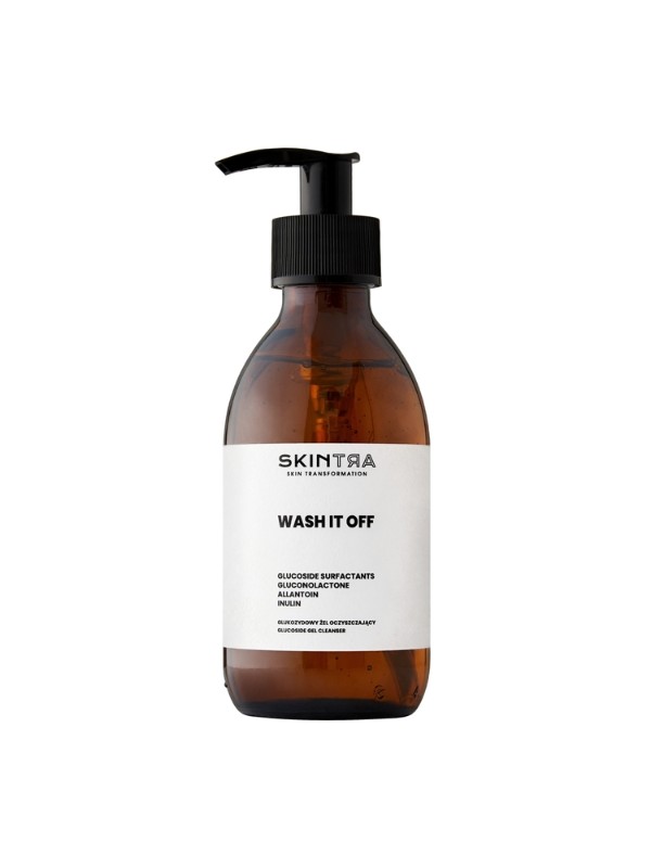 SkinTra Wash It Off Glucosid-Gesichtsreinigungsgel 200 ml