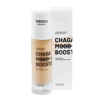 Veoli Botanica Chaga Mood Booster feuchtigkeitsspendender und beruhigender Primer mit Adaptogenen 30 ml