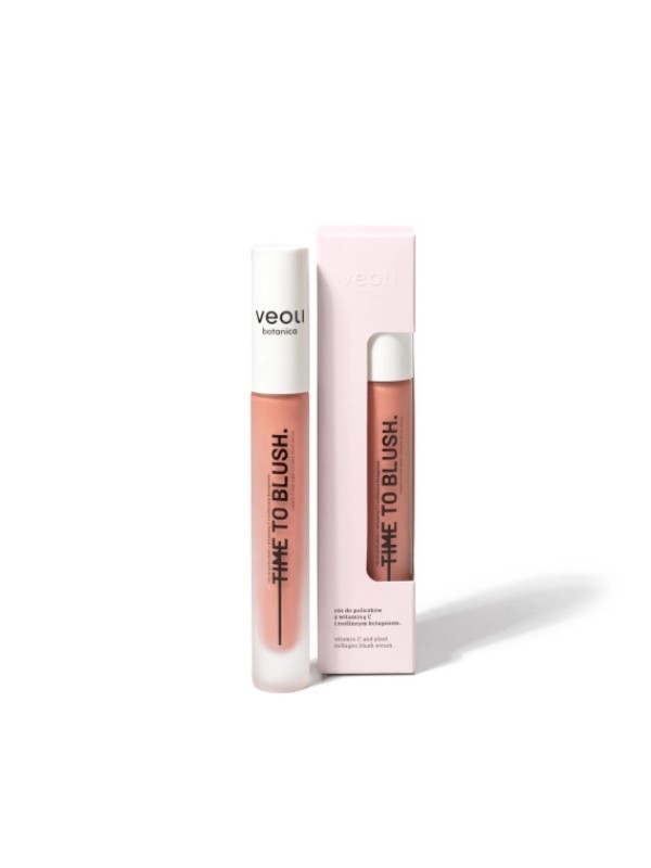 Veoli Botanica Time to Blush Blusher with Vitamin C and plant collagen 10 ml