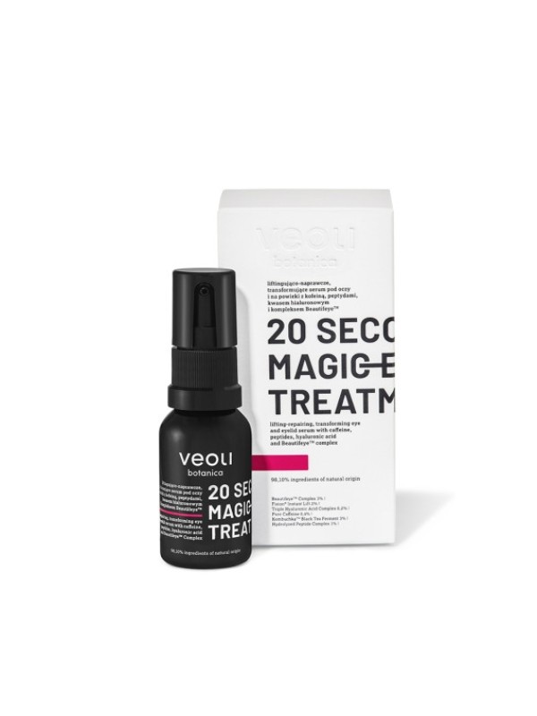 Veoli Botanica 20 Sekonds Magic Eye Treatment lifting and repairing Transforming eye Serum 15 ml