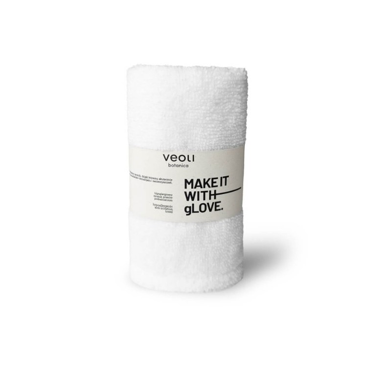 Veoli Botanica Make It With Glove hypoallergenic Towel 1 piece