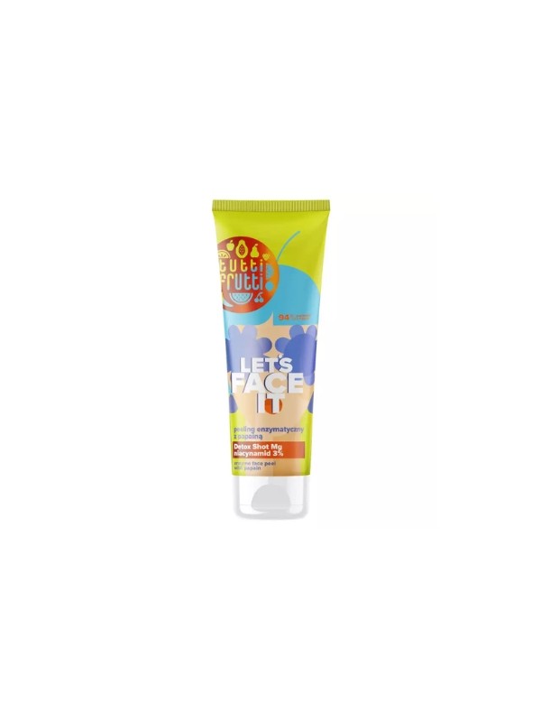 Farmona Tutti Frutti Let's Face It Enzymatisches Peeling mit Papain und Niacinamid 100 ml