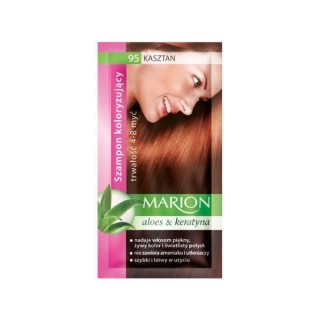 Marion Kleurshampoo met aloë-extract 4-8 wasbeurten /95/ Kastanje 40 ml