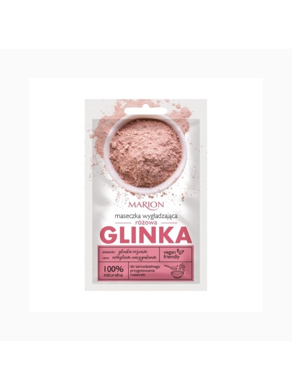 Marion Smoothing Face Mask Pink Clay 8 g