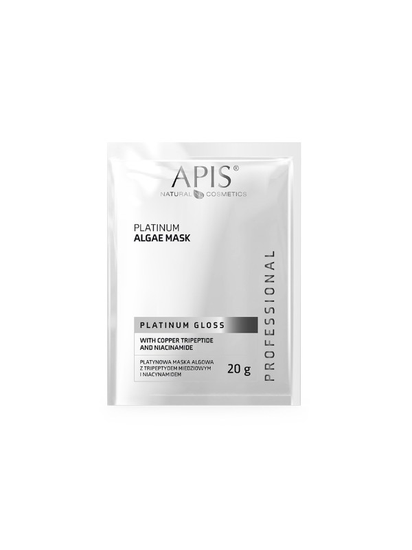 Apis Platinum Gloss Platina algenmasker met kopertripeptide en niacinamide 20 g