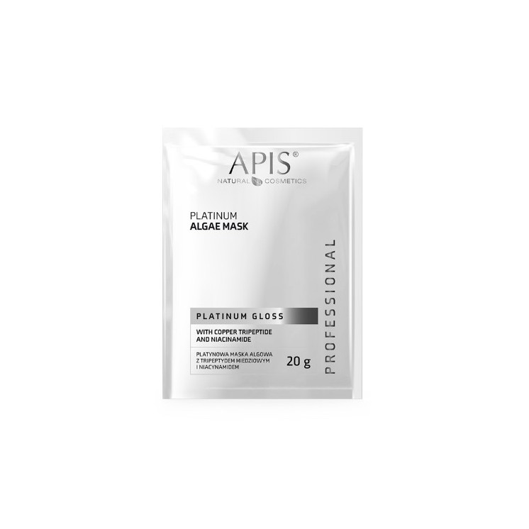 Apis Platinum Gloss Platina algenmasker met kopertripeptide en niacinamide 20 g