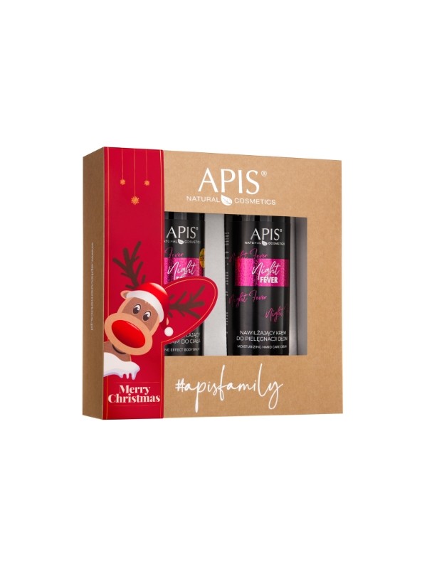 Apis Night Fever cadeauset: Handcrème 300 ml + Bodylotion 300 ml