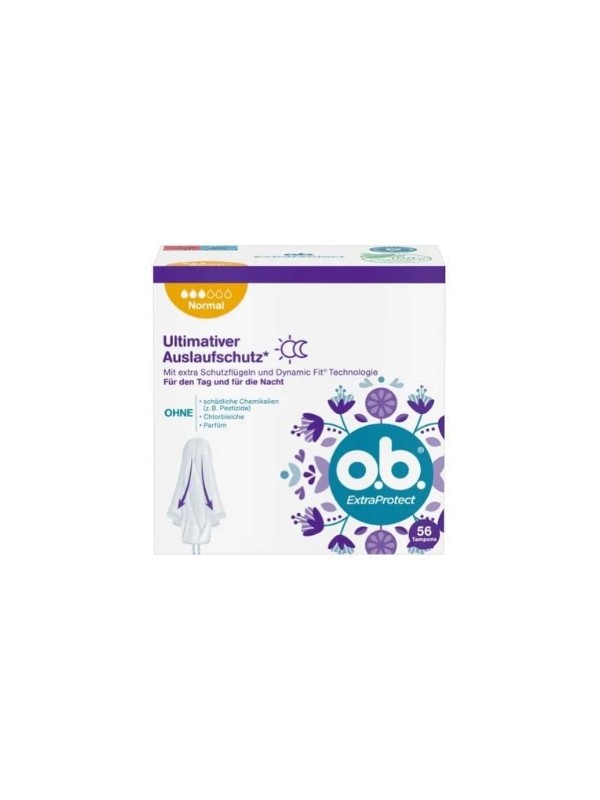 OB ExtraProtect Hygiene-Tampons Normal 56 Stück