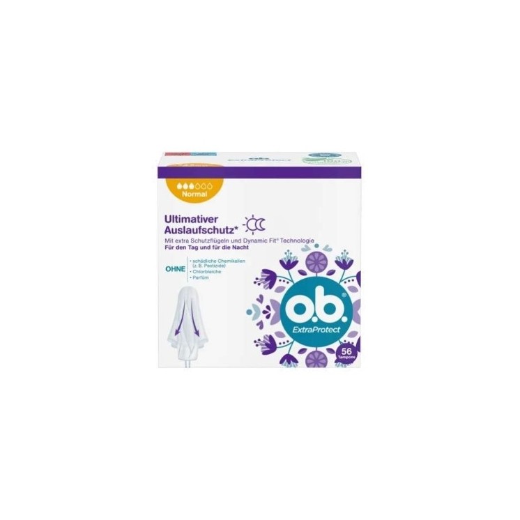 OB ExtraProtect Hygienic tampons Normal 56 pieces