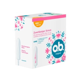 OB Orginal Hygienic tampons Normal 64 pieces