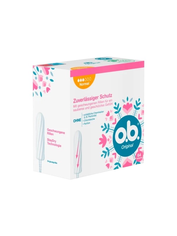 OB Orginal Hygiene-Tampons Normal 64 Stück