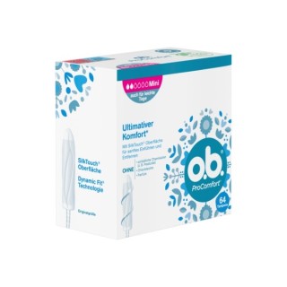 OB ProComfort Mini hygienic tampons, 64 pieces