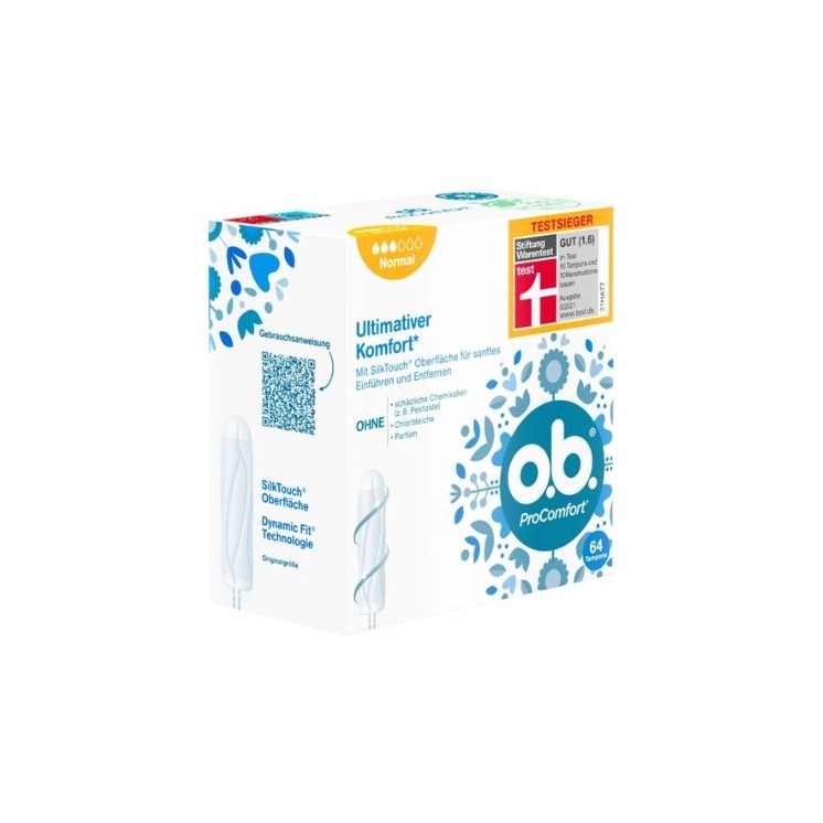 OB ProComfort Hygiënische tampons Normal 64 stuks