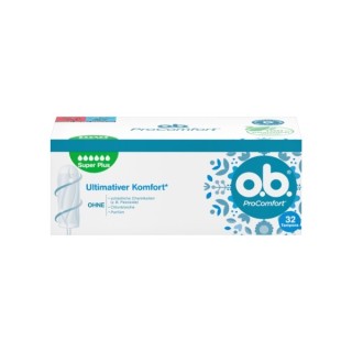 OB ProComfort Super Plus hygiënische tampons, 32 stuks