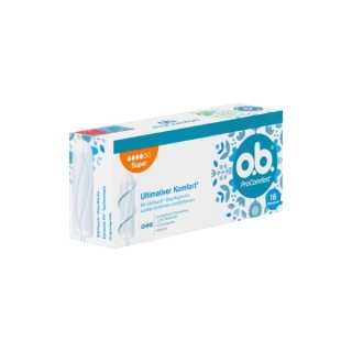 OB ProComfort Super Plus hygienic tampons 16 pieces