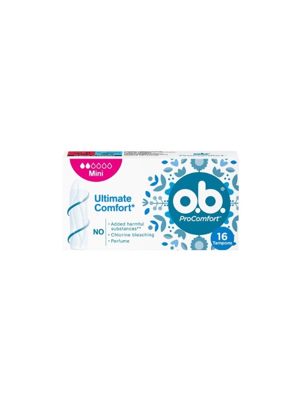 OB ProComfort Hygienic tampons Mini 16 pieces