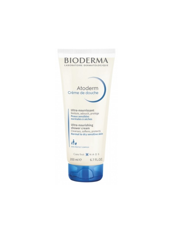 Bioderma Atoderm Cremiges Gel zum Waschen von Gesicht und Körper 200 ml