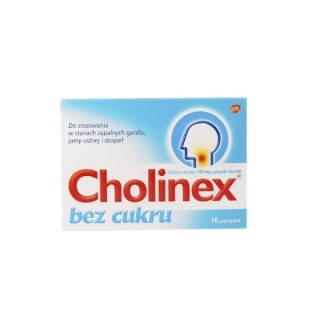 Cholinex Sugar-free lozenges 16 lozenges