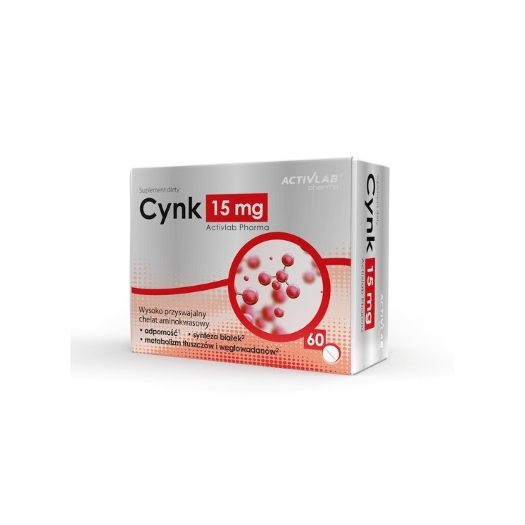 Activlab Pharma Zink 15 mg in capsules 60 stuks