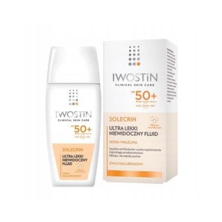 Iwostin Solecrin Ultra onzichtbare gezichtsvloeistof SPF50 40 ml