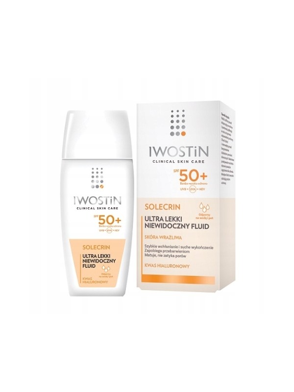 Iwostin Solecrin Ultra light invisible Facial Fluid SPF50 40 ml