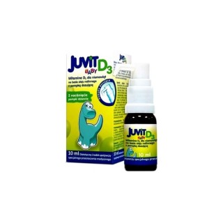 Juvit D3 Baby Orale druppels met pompje voor baby's 10 ml