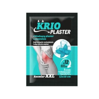 CRYO PLASTER Koelpleister met menthol XXL 1 stuk