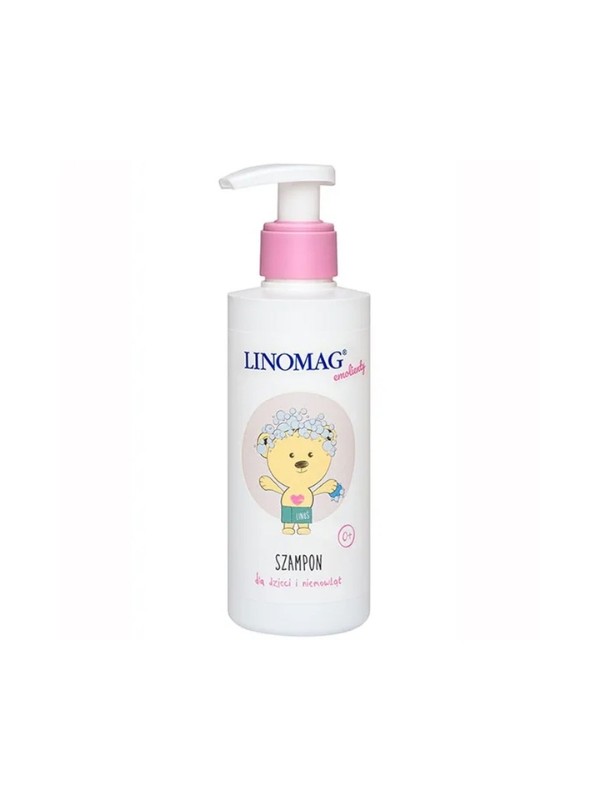 Linomag Shampoo zur Pflege der Kopfhaut und Haare von Kindern und Kleinkindern 200 ml