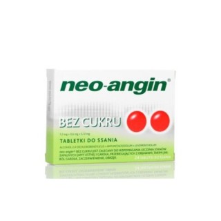 Neo-Angin Sugar-free lozenges 24 pieces