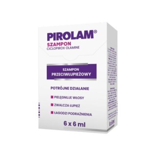 Pirolam Anti-roosshampoo in 6 zakjes van 6 ml