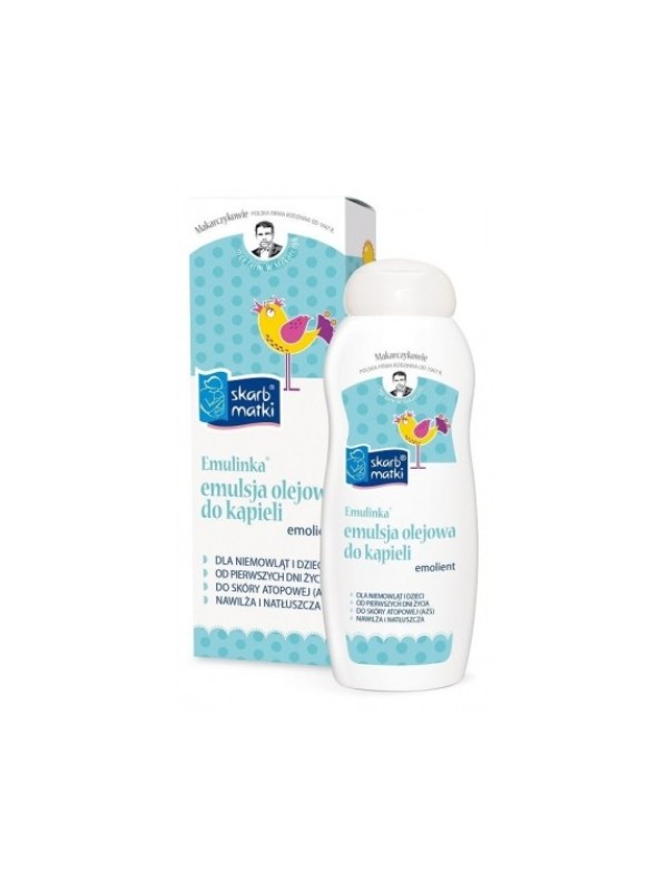 Mother's Treasure Emulinka Oil Bademulsie voor baby's en kinderen 250 ml