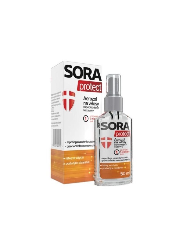 Sora Protect Haarspray tegen luizen 50 ml