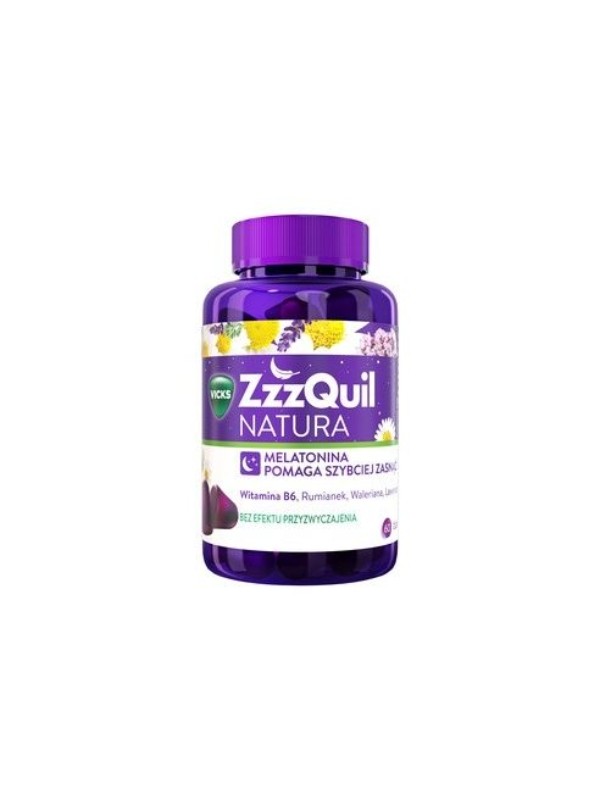 ZzzQuil Natura Gummies 60 pieces