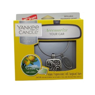 Yankee Candle Car Charming Scents car fragrance Set with refill Sicilian Lemon 1 piece