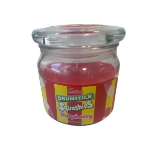 Swizzels Drumstick Squashies Raspberry scented candle 227 g