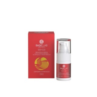 BasicLab Esteticus Emulsion Serum mit 0,3 % reinem Retinol, 3 % Vitamin C und Coenzym Q10 15 ml