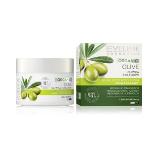 Eveline Organic Olive Sterk voedende verjongende gezichtscrème 50 ml