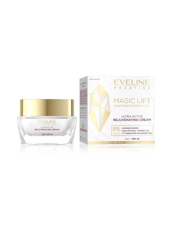 Eveline Magic Lift Ultra - actieve verjongende gezichtscrème met SPF20 filter 50 ml