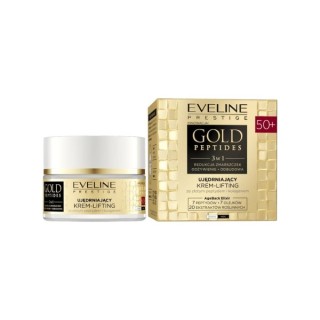 Eveline Gold Peptides Firming Cream – Facelifting 50+ 50 ml