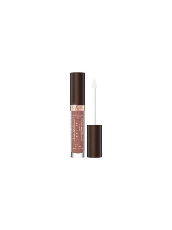 Eveline Choco Glamour Vinyl Lippenstift Deep Cherry Chocolate /02/ 5 ml